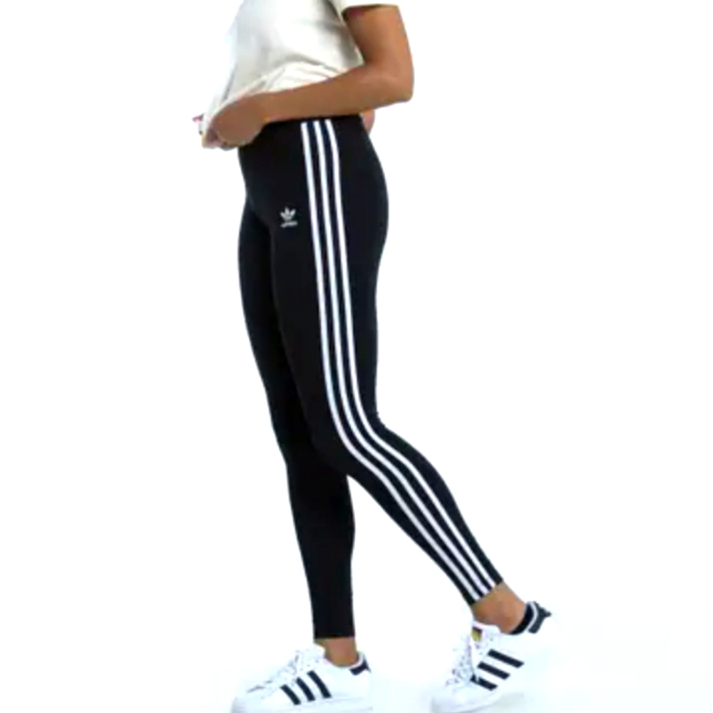 - Medium Originals 3 Stripes High ...Adidas Leggings Women's
